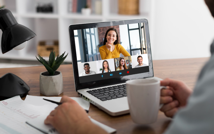 Reunião online: 4 dicas para equipes híbridas